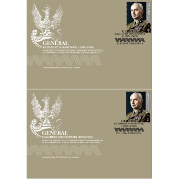 Koperty FDC 2289 Generał Kazimierz Sosnkowski